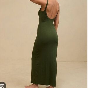 Aerie Low Back Knit Maxi Dress